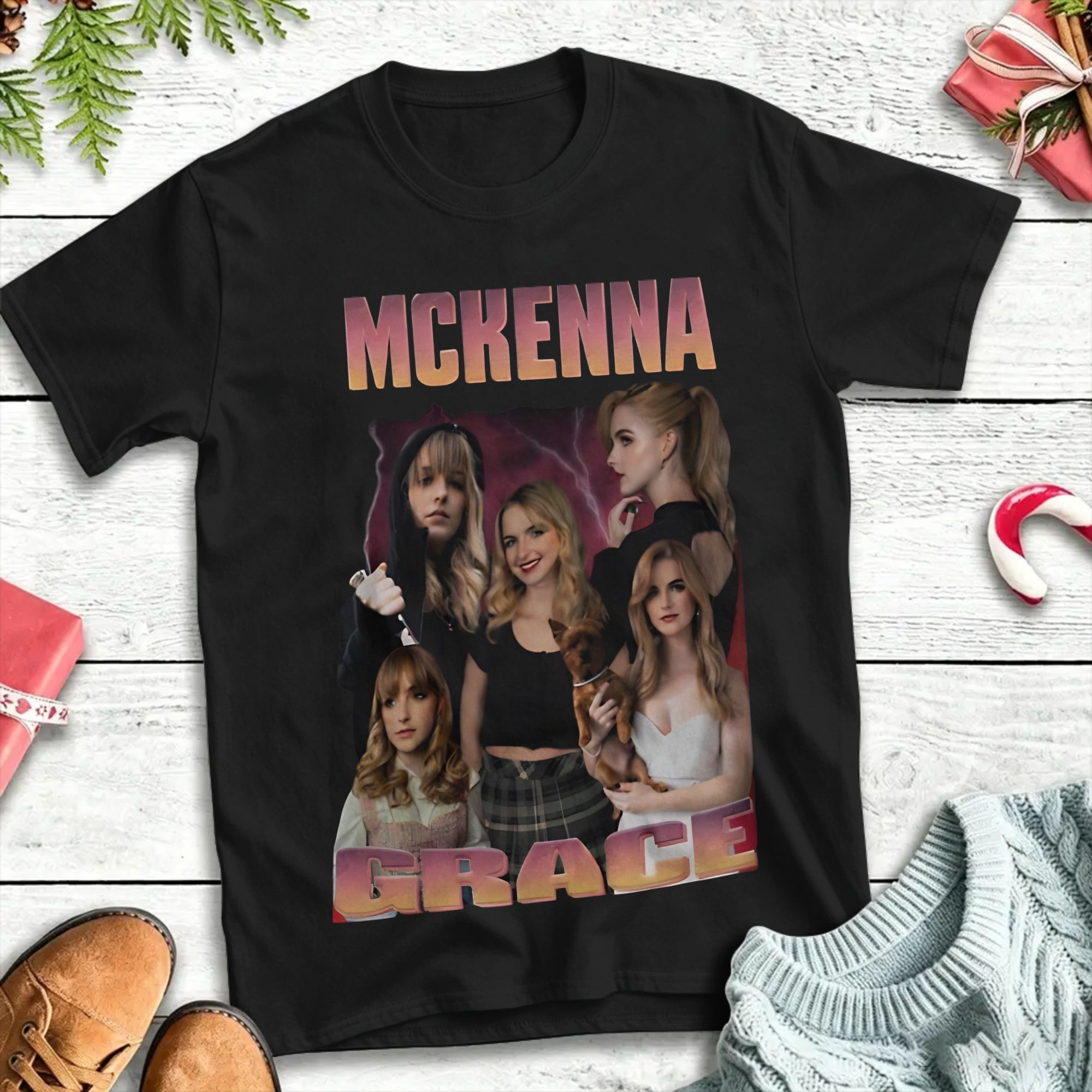 Summer Clothing Wholesale - Camiseta de algodón Mckenna Grace para