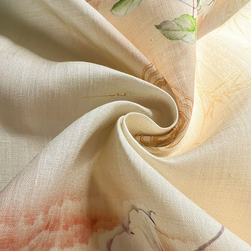 Summer Clothing Wholesale - Tela de Ramio Puro con Estampado