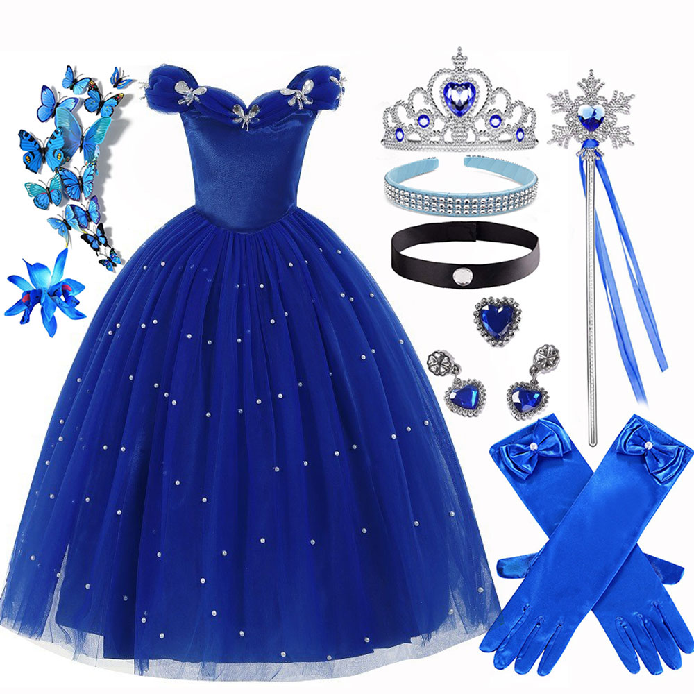Summer Clothing Baby Girl - Ropa de lujo de Cenicienta para
