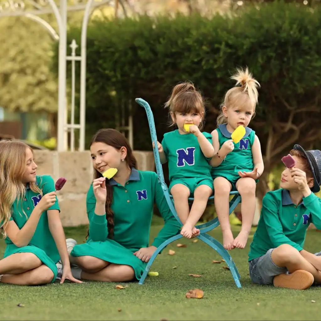 Summer Clothing Baby Girl - Colección Polo Verde SS de Mali