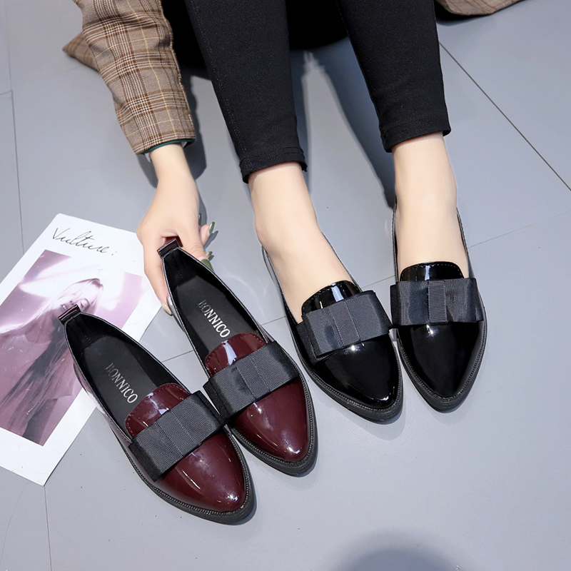 Zapatos Planos de Piel Sintéti - Summer Clothing Stores reseña y precio