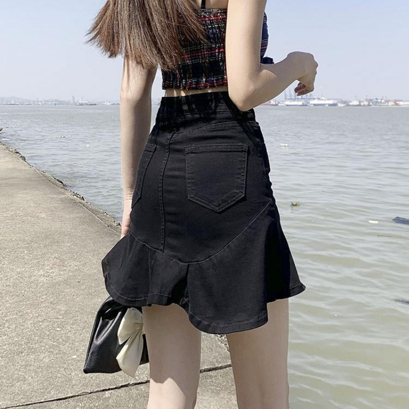 Falda corta para mujer, traje  - Summer Clothing Wraps reseña y precio