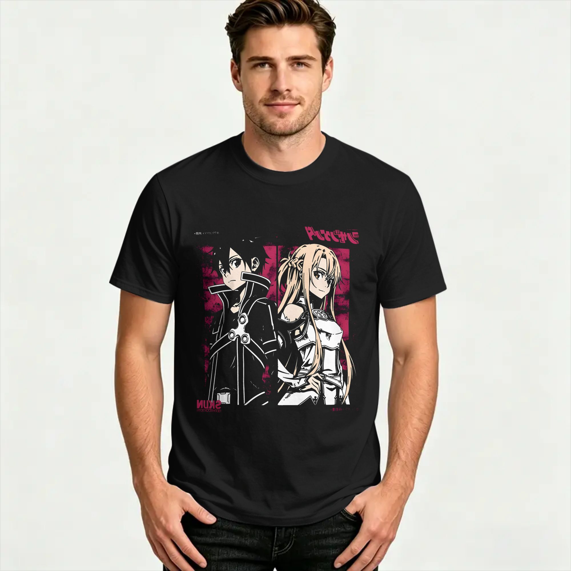 Camiseta de algodón de Kirito  - Summer Clothing Wholesale reseña y precio